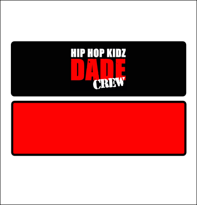 Suzy S - Custom SWAG RAG - Hip Hop Kidz (black/red/white)