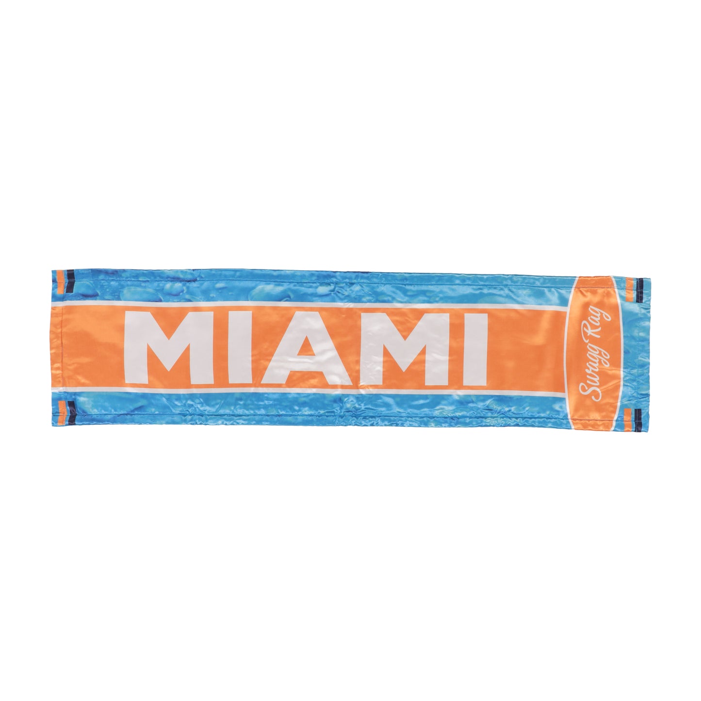 NFL Miami Dolphins Teal Rally Towel Orange Logo 11 x 18 100% Cotton