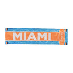 SWAG RAG™ Sports Fan Rally Towel - MIAMI - Teal, Orange, White