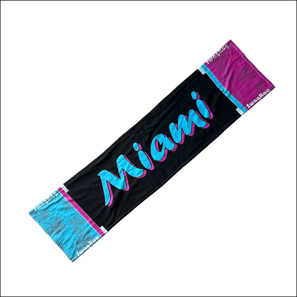 MIAMI 305 SWAG RAG™ (Pink, Blue, Black)